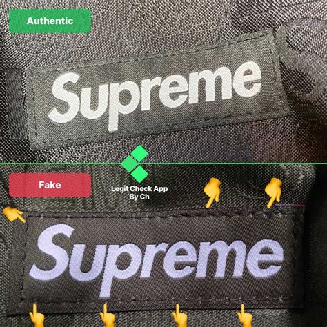 supreme waist bag ss19 real vs fake|is your supreme bag real.